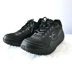 Gravity Defyer Sz 9 Men's Mighty Walk Walking Shoes GDEFY Black Athleisure VGUC